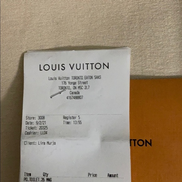 LV Toiletry 26! Authentic ($800) - Picture 8 of 8